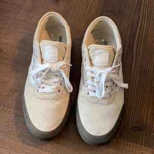 Vans Old Skool Cream/Brown Shoes